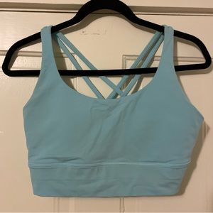 lululemon athletica Light Blue Energy Bra